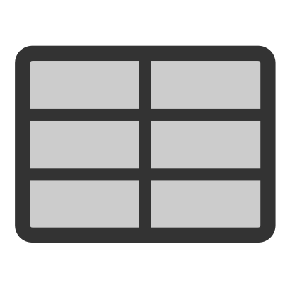 Download free grey rectangle icon